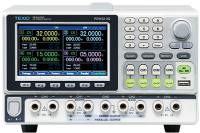 TEXIO PDW Series Multifunctional DC Regulated Power Supply
