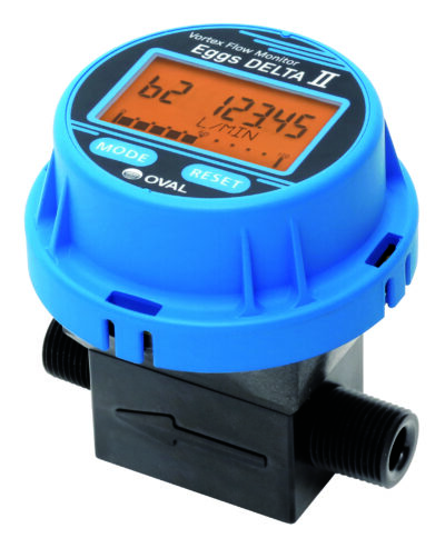 OVAL FLM Eggs DELTA II Vortex Flow Monitor