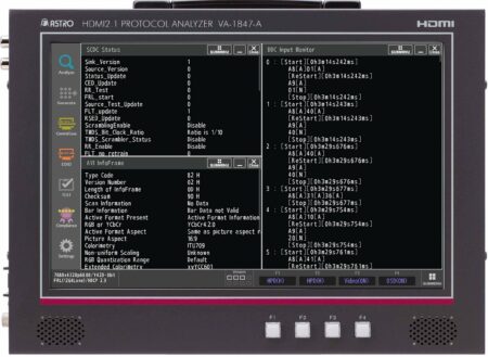 ASTRODESIGN VA-1847-A HDMI2.1 Protocol Analyzer
