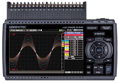 Graphtec GL840-M Multi-channel Data Logger