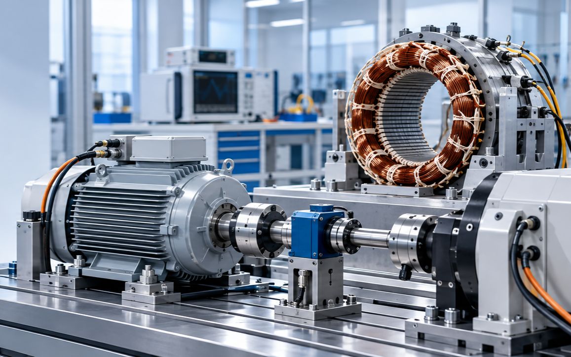 Motor and rotating equipment testing environment