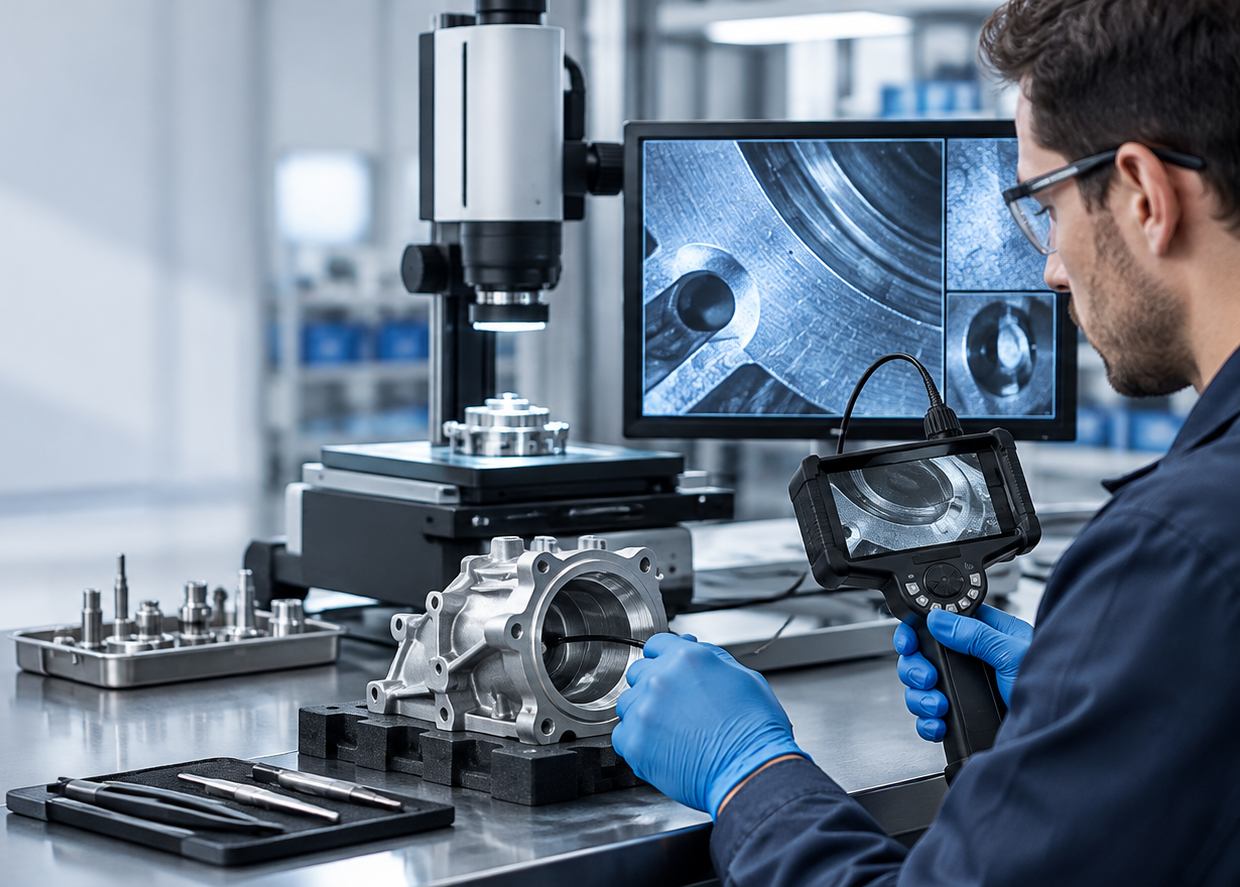 Visual inspection and quality control environment
